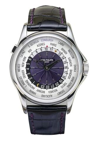 Best replica Patek Philippe Complications World Time 5130 Platinum watch 5130P-029